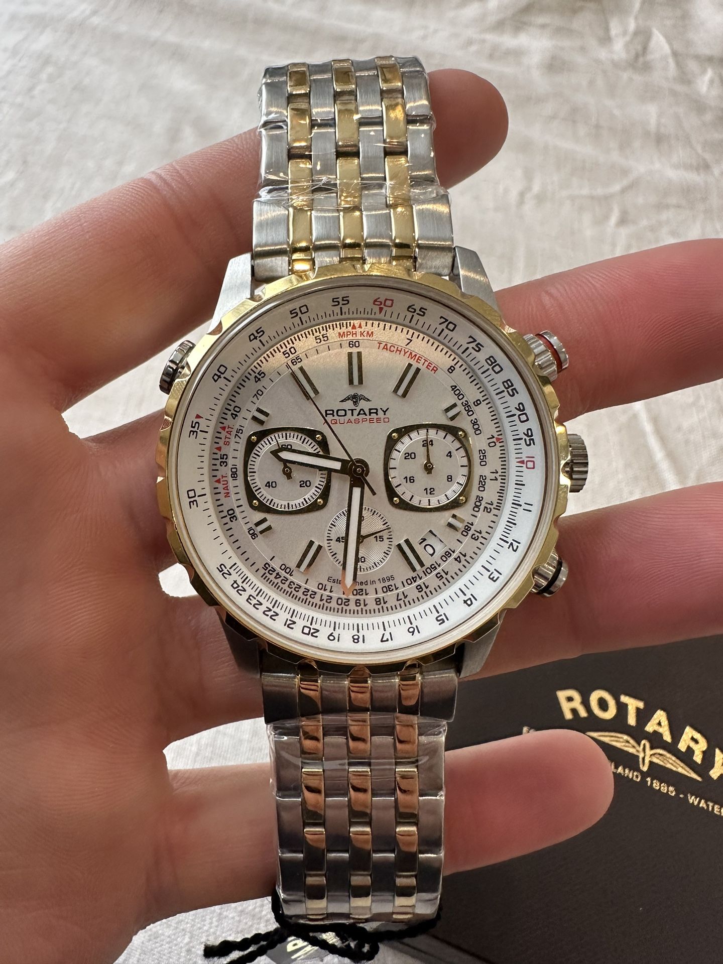 Rotary Aquaspeed Chronograph Watch