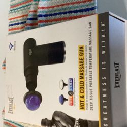 EVERLAST HOT /COLD MASSAGE GUN
