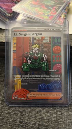 Pokémon Lieutenant Sargis’s bargain