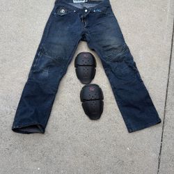 Motorcycle Armor Pants Icon Mens 