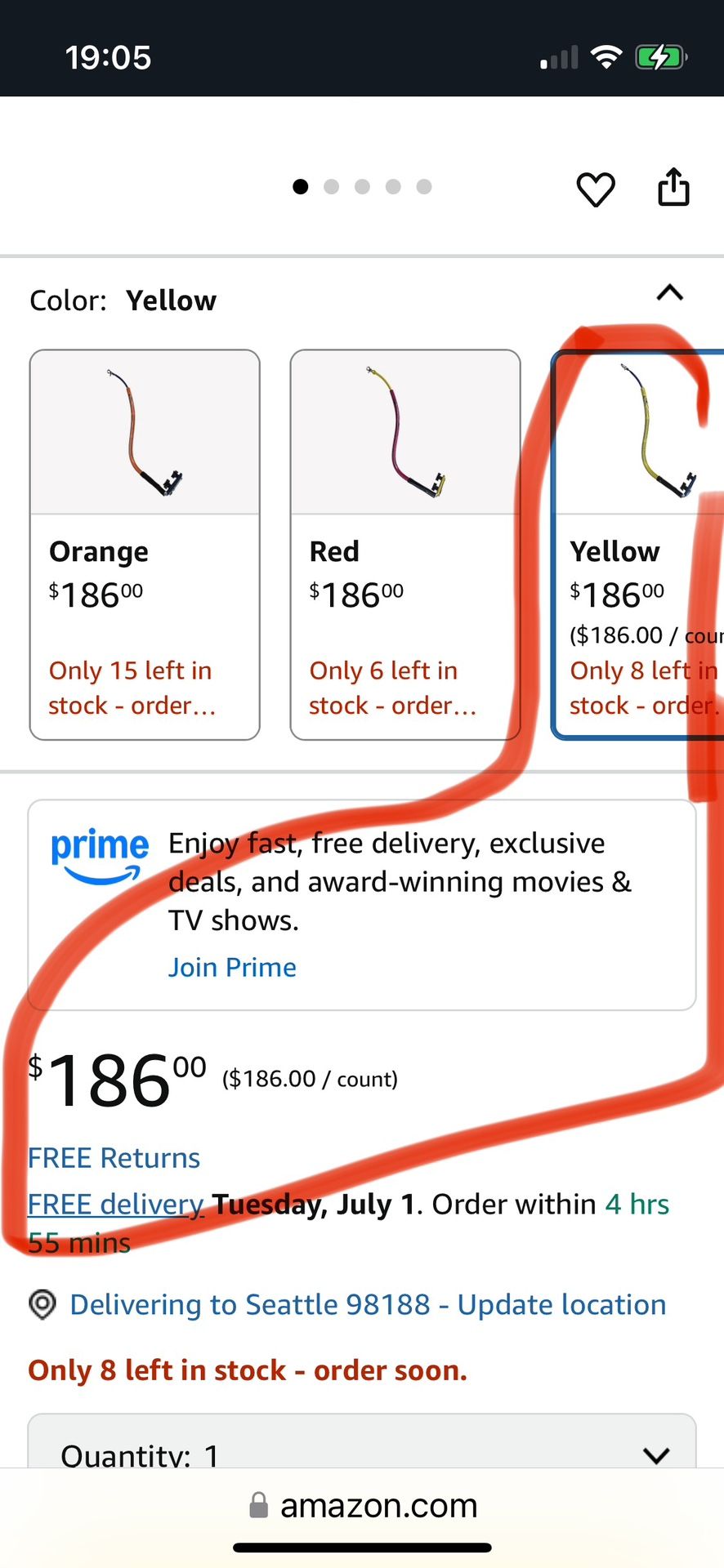 Bike Dog Leash