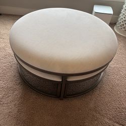 Arhaus Palmer Nesting Ottoman