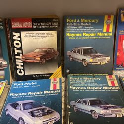 Car Mechanic Books $5.00 Each
