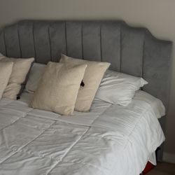 Cali King Bed frame With Headboard 