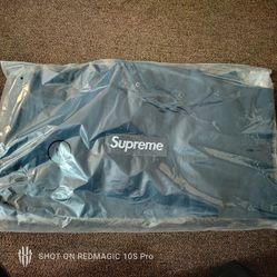 Supreme Box Logo Hoodie Navy Fw25
