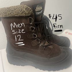 Snow Boots MEN SIZE 12 $ 40