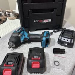 Wrench Impact 1/2 brushless 800NM torque Brand Cisivis