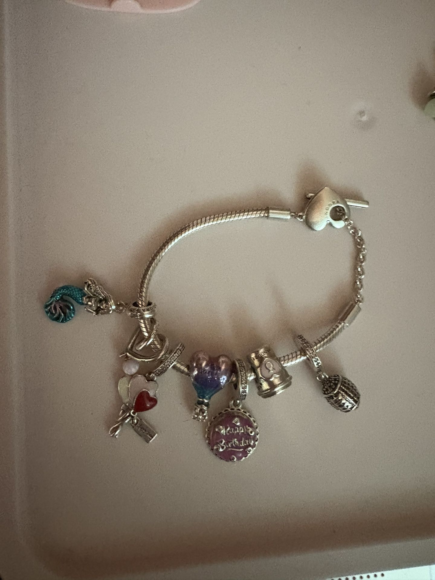 Pandora Original And Charms.