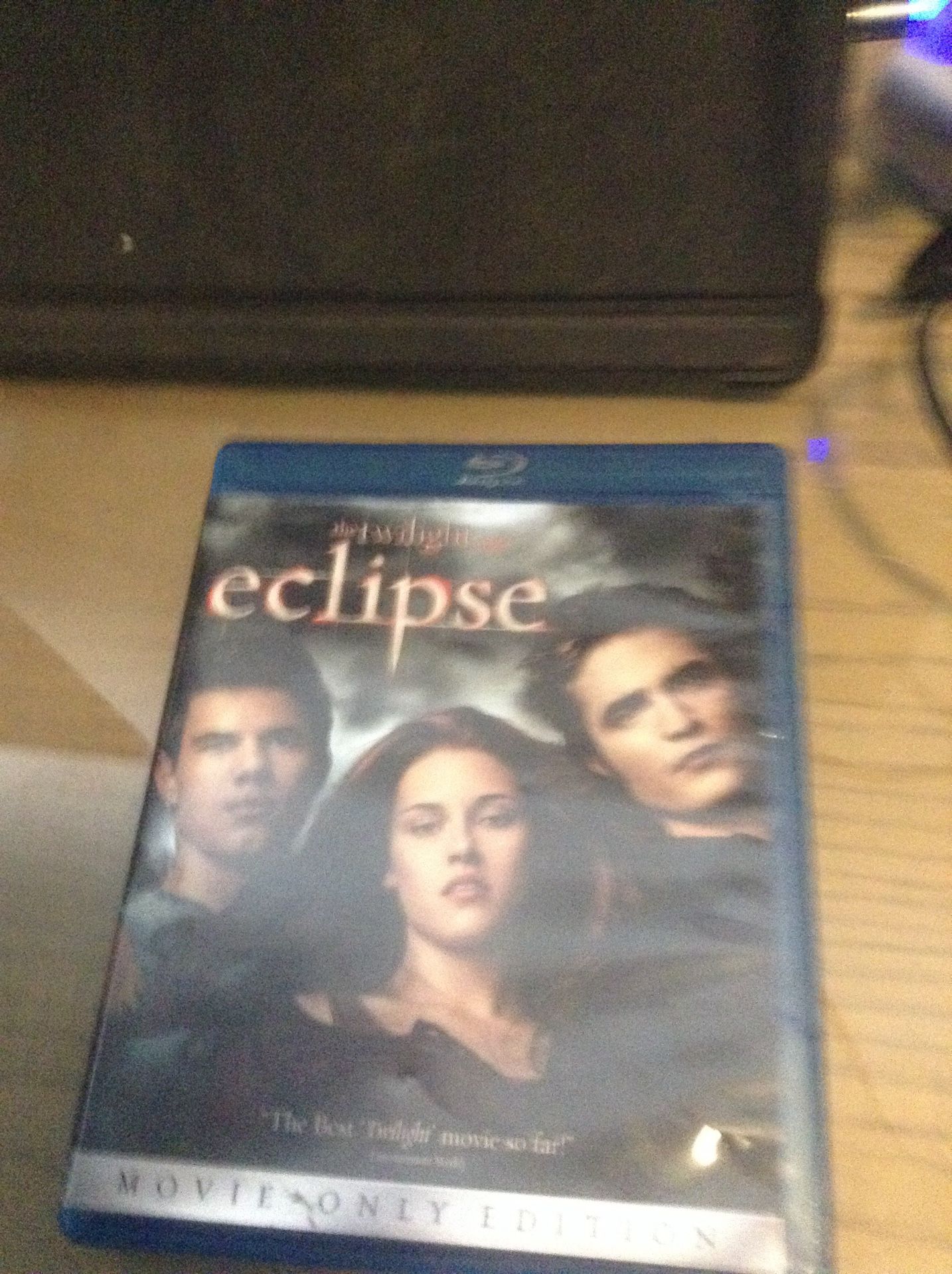 Blu Ray the wiling hit saga eclipse