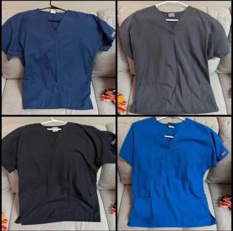 Four Cherokee Scrubs size Medium $10 for All 