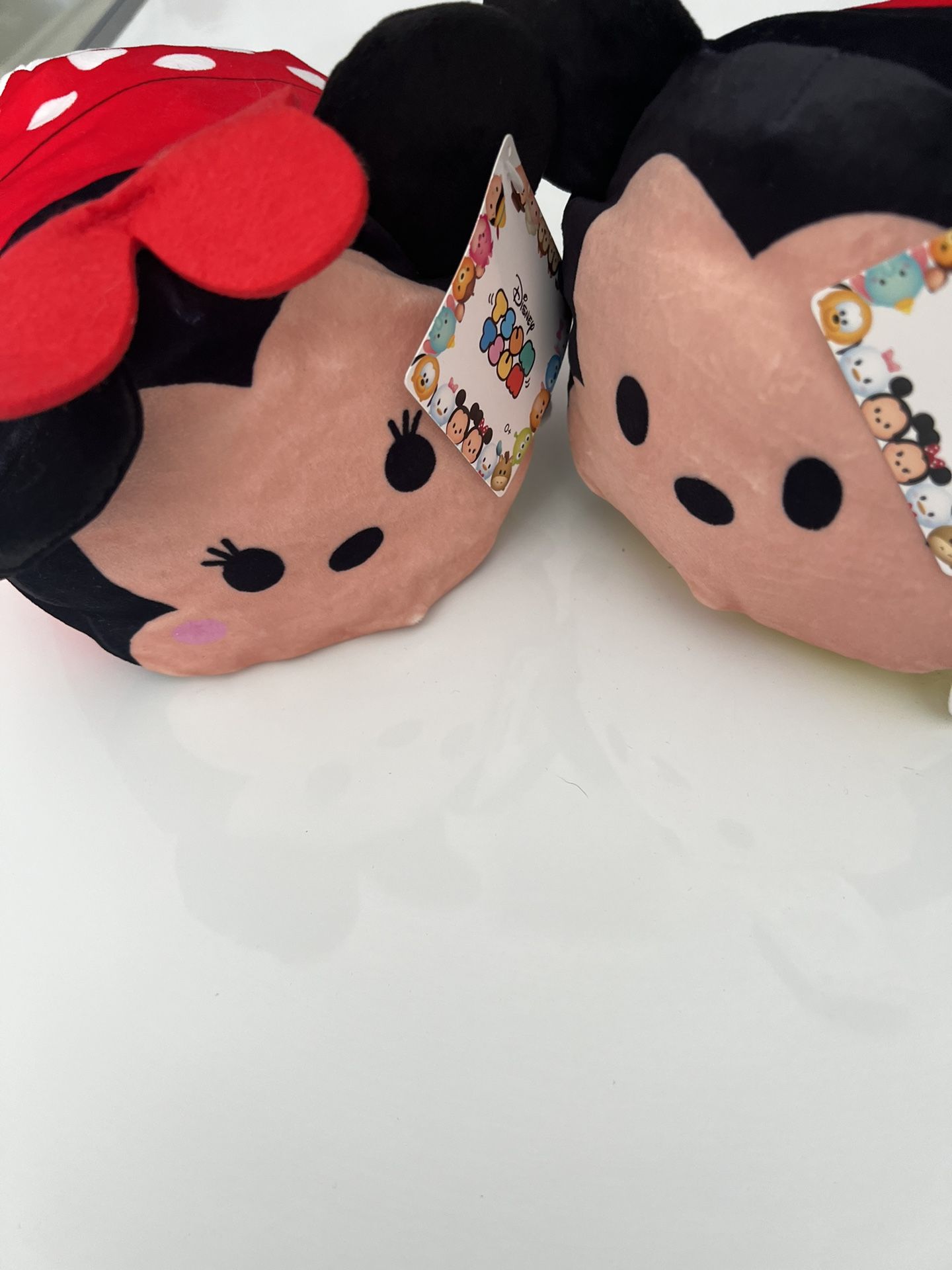 Plush Mini & Mickey 8” X  5”