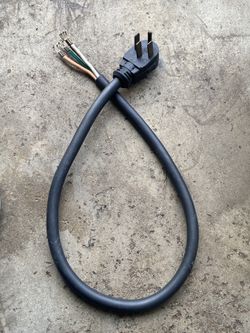 4 Foot 50 Amp Electric Range Cord 4-Prong