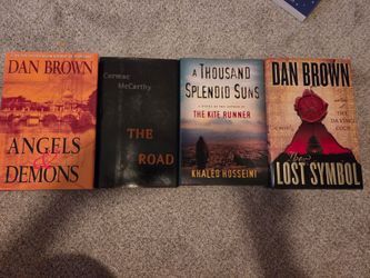 Lot of 4 Hardcover Novels