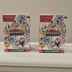 Pokémon Prismatic Evolutions Booster Bundle 2 Available