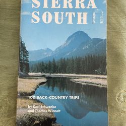 Sierra South—a Book About Back Country Trips