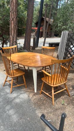 Ethan Allen table and 4 chairs