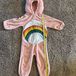 2-4T Vintage Cheer Bear Halloween costume 1980s