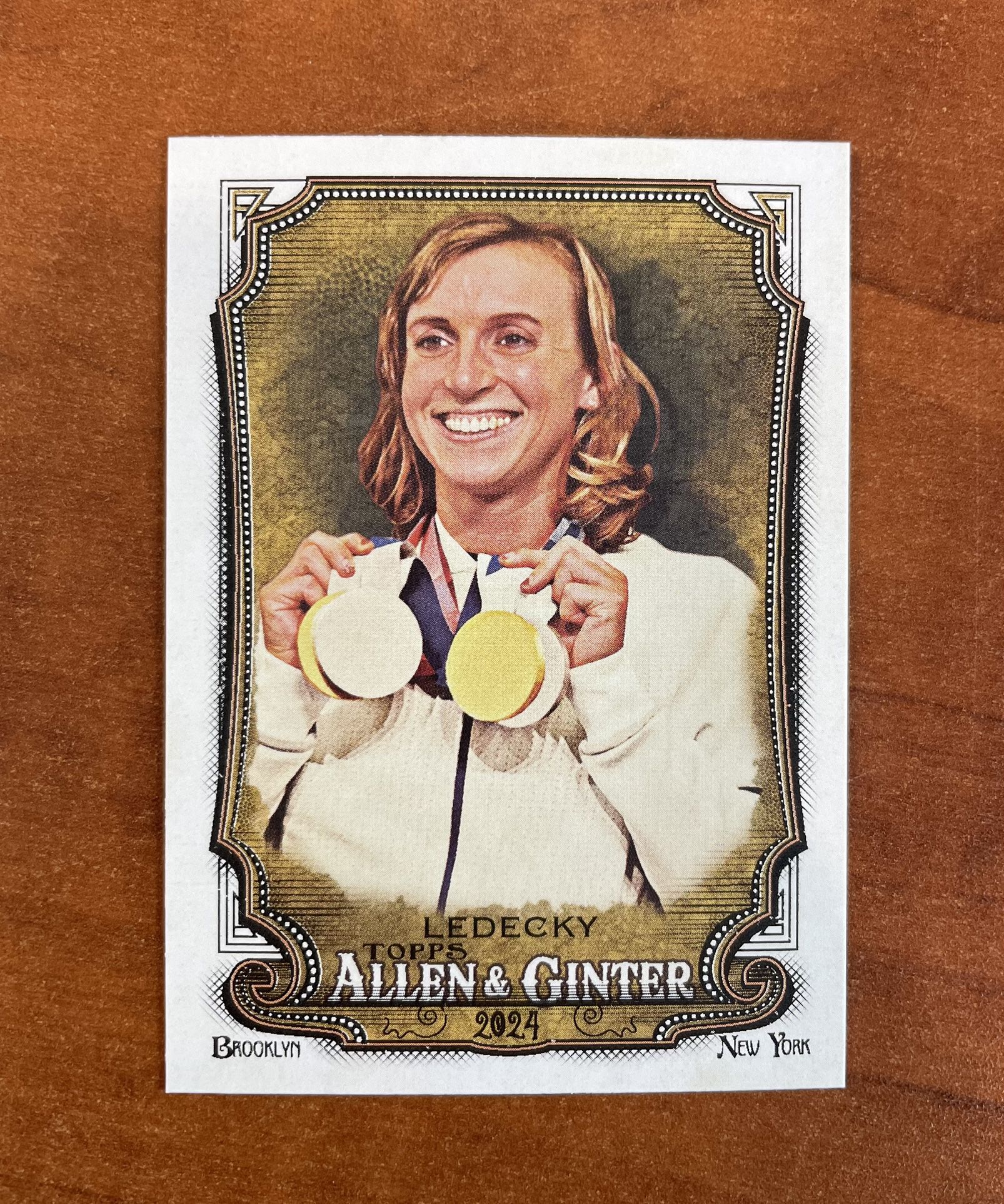 TOPPS 2024 ALLEN & GINTER KATIE LEDECKY