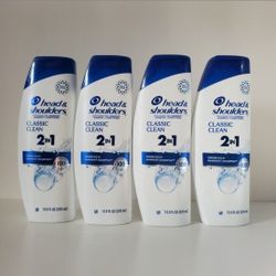 4 Head And Shoulders 2in1 Shampoo Conditioner 