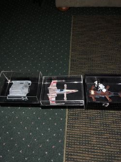Star Wars display models