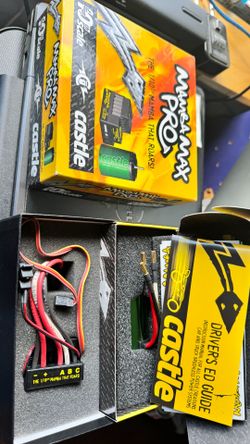 Castle Creations CMS36-9000 Brushless Motor (9000kV) and ESC