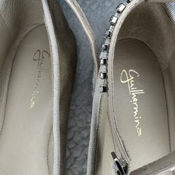 Velvet - Guillermina ballet Shoes With Rhinestone Straps