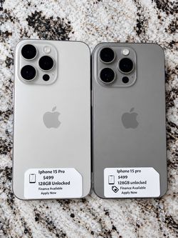 iPhone 15 pro 128gb Unlocked
