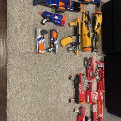 Huge Nerf Guns Lot