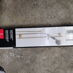Delta Sliding Gold Shower Head - Brand New In The Box