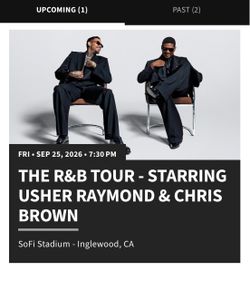 Usher / Chris brown tickets