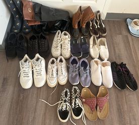 19 Pares De Zapatos En Su Mayoría Numeros 7,8,9 Nuevos Y Usados No Negociable De Mujer