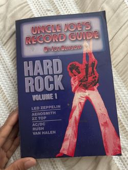 Signed Uncle Joe's Record Guide: Hard Rock Volume 1
