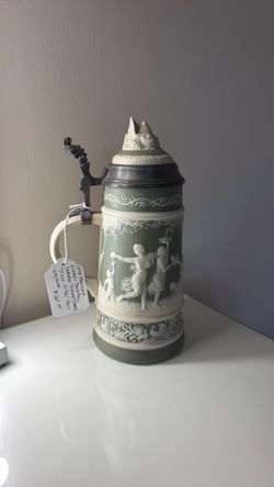 Villeroy & Boch Mettlach Springtime Beer Stein / Limited Edition