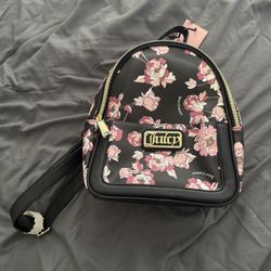 Juicy Couture Mini Backpack – Floral Design (Brand New)