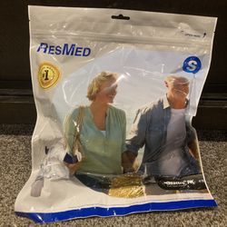 New! CPAP ResMed Full Face Mask Headgear Quattro FX 61700 Small Sealed!