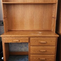 Solid Oak Desk