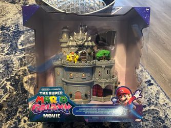 Super Mario Galaxy Movie Deluxe Bowser Castle Playset