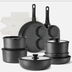 Carote 22 pieces non-stick cookware set