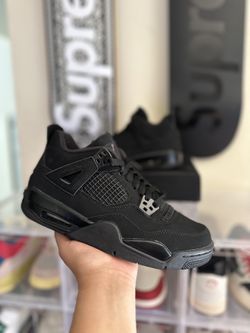 Jordan 4 Retro Black Cat (GS) 5.5Y