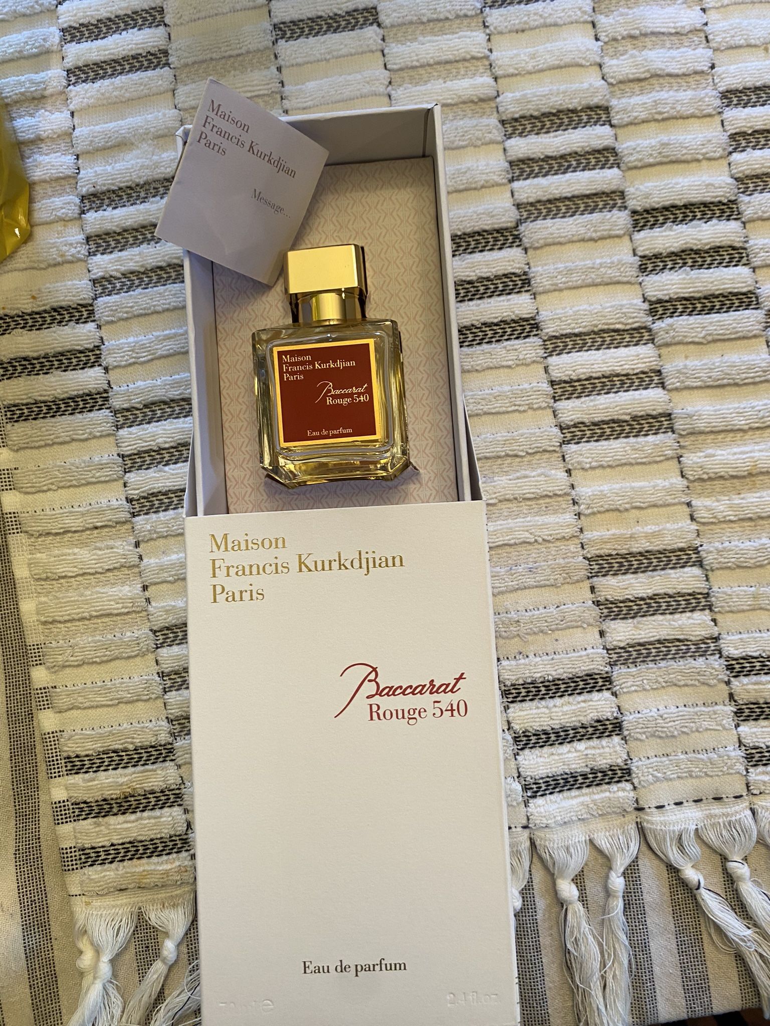Baccarat 540 Cologne