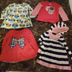 4- size 18months long sleeve shirts