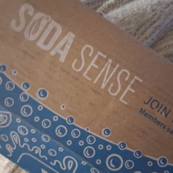 Soda Sense CO2 Canisters. 2 Pack Brand New, Never Used.