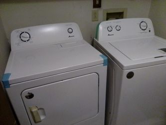 Amana Washer and dryer