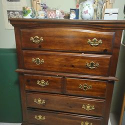Solid Wood Dresser 