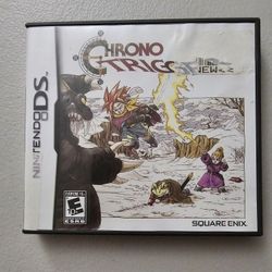 Chrono Trigger for Nintendo DS - Great condition CIB / complete in box including poster