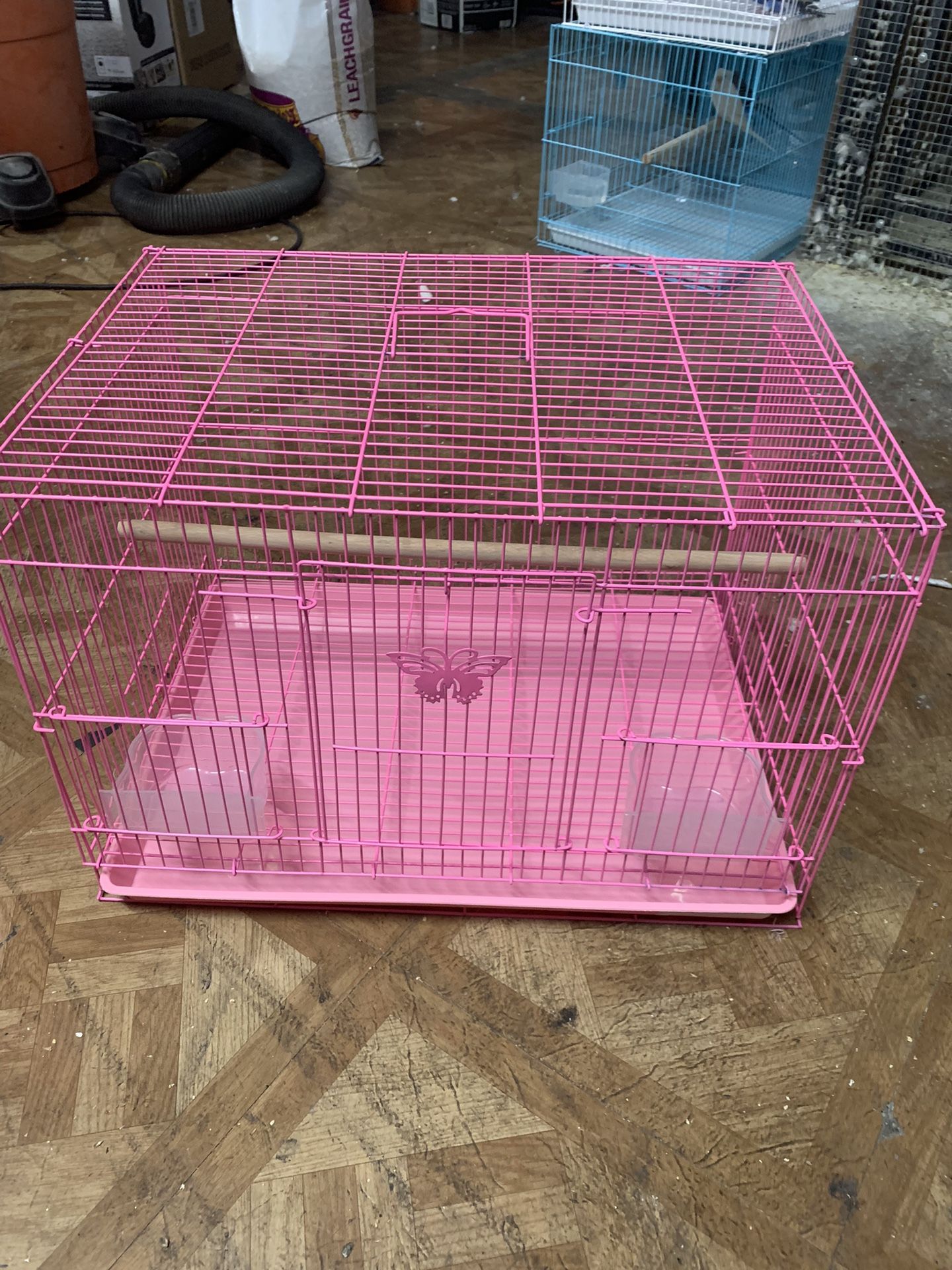 Pink Bird Cage