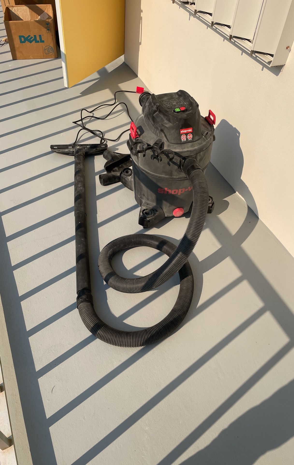 Large shop vac