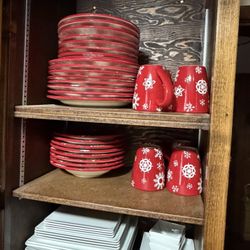 Festive Red Dinnerware