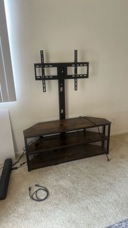 LED rotating TV stand
