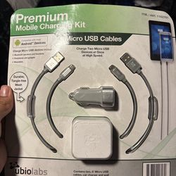 premium mobile charging kit .